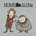 thumbnail image 3 of Home Alone Pajamas Men's Wet Bandits Short Sleeve Top with Pants Adult Lounge Sleep Set, 3 of 5
