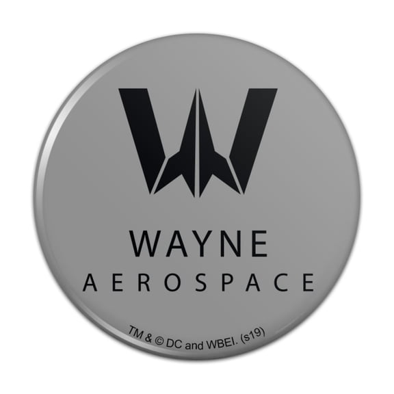 Justice League Movie Wayne Aerospace Kitchen Refrigerator Locker Button Magnet