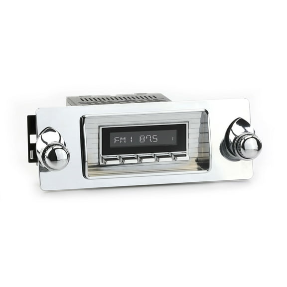 RetroRadio Compatible with 1947-53 Chevrolet Truck Features Include Bluetooth, AUX, AM/FM LAC-M1-101-253-06-76C