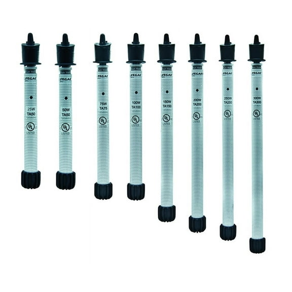 Lifegard Quartz Glass Aquarium Heater, Adjustable, Electronic Construction, 25-Watt