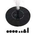 thumbnail image 1 of Mini Solar Floating Water Fountain for Garden Pool Pond Decoration Automatic Fountain Pump, 1 of 11