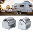 thumbnail image 1 of Motorhome Skid Wheels, Trailer Skid Rollers Easy To Use Chassis Protection Sturdy 2 Inch  for Rv Trailers, 1 of 7
