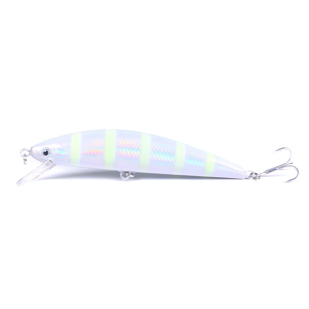 HENGJIA Fishing Lures Large Hard Bait Minnow VIB Lure with Treble Hook Life-Like Swimbait Fishing Bait Popper Crankbait Sinking Lure for Trout Bass Walleye Redfish, 5PCS