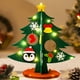 thumbnail image 4 of DIY Felts Christmas Tree, 9.5-inch Toddler Tree, Interactive Removable Ornaments, Kids Christmas Craft, Festive Home Decor, Foldable Design, Soft Wool Materials, for Bedroom Playroom, 4 of 8