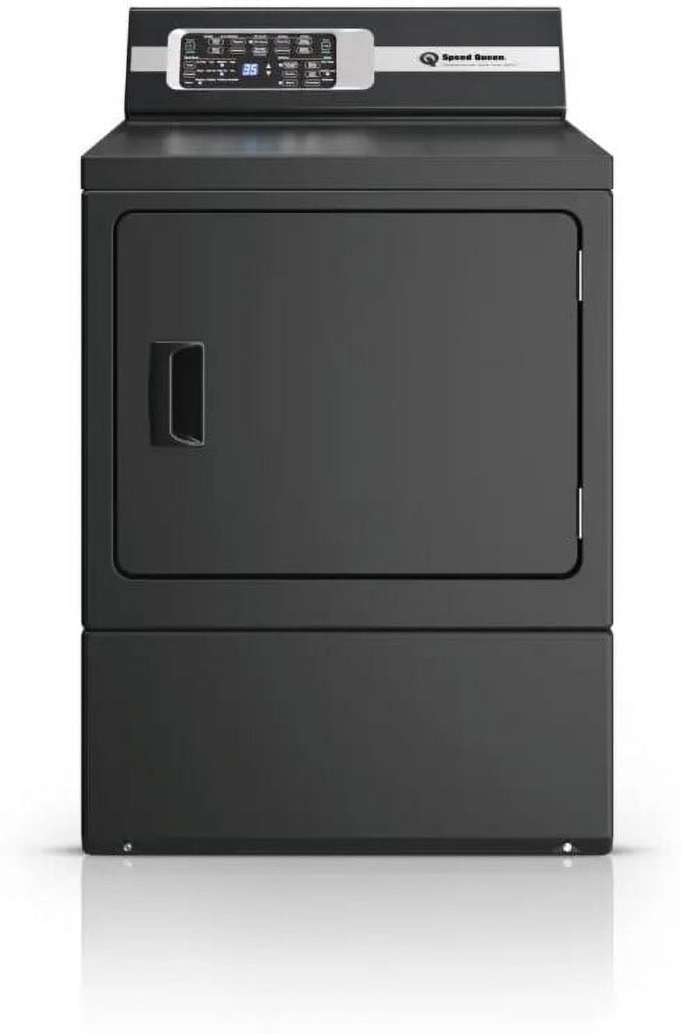 Speed Queen 7 cu ft 120V Matte Black Gas Dryer