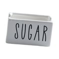 thumbnail image 2 of Sugar Packet Holder Sugar Bag Organizer Ceramic Construction Compact Design for Coffee Bar and Home Tabletop, 2 of 9