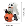 thumbnail image 4 of Halloween Decorations, Ghost Resin Crafts Ornaments, Alloween Decoration for Porch Yard Patio Indoor Decor Fall Autumn Home Shelf Mantel Ornament, 4 of 5