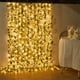 thumbnail image 2 of 2025 Guirnalda de luces para decoración del hogar, guirnalda de luces con batería para árbol de Navidad, vid Artificial, hojas verdes y flores, 2 of 5