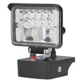 thumbnail image 1 of LED Work Light, 18 Beads Zinc Alloy Head Wide Range Outdoor Daylight Flashing Function  For  18V Lithium Battery For Indoor, 1 of 8