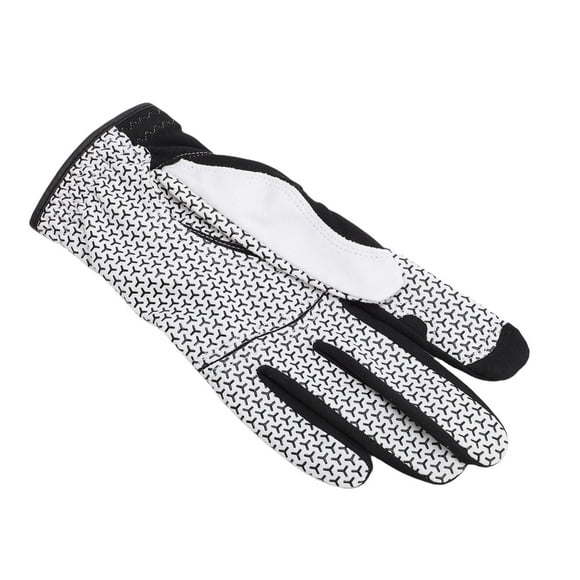 Golfing Glove, Fabric Golfing Handwear High Elasticity Left Hand Adjustable for Exercise Game