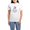 With Blue Strpe Pant, variant on - Bride's Crew Women's Light Pajamas - Women's Short Sleeve Print T-Shirt and Pants Light Cotton Pajama Set