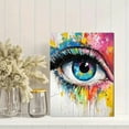 thumbnail image 2 of Abstract Colorful Eye Canvas Painting Suitable for Living Room Officeand Hallway Decoration., 2 of 8