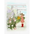 thumbnail image 2 of Straatsma, Leah 25x32 White Modern Wood Framed Museum Art Print Titled - Plant Lady, 2 of 4