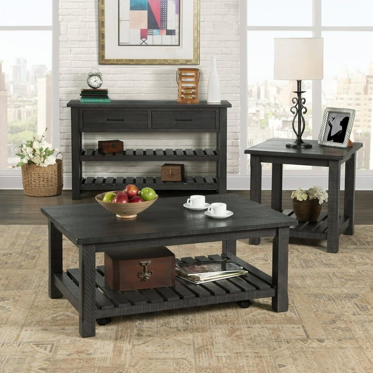 Benefield Solid Wood End Table