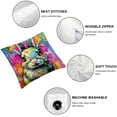 thumbnail image 6 of nygtbtfer Animals Throw Pillow Covers Decorative Set of 2 Portrait Pillow Cases Modern Square Pillowcases Cute Throw Cushion Case for Bed Car Living Room White, 6 of 7