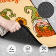 thumbnail image 3 of Disketp Gnomes Happy Thanksgiving for Crystal Velvet Car Mats Four-Piece Set,All-Season Automotive Protection, Vehicles, Cars, Trucks, and SUVs,Anti-Slip Design, 3 of 7
