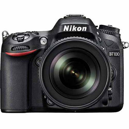 Nikon Black D7100 Digital HD SLR Camera with 24.1 Megapixels and 18-140mm Lens