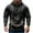 Grey, variant on JIAXIN Hoodies for Men Casual Fleece Lined Long Sleeve Full Zipper Hooded Sweatshirt Lightweight Gym Pullover Tops with Kangaroo Pocket(Black,XXL0(Black,XXL)