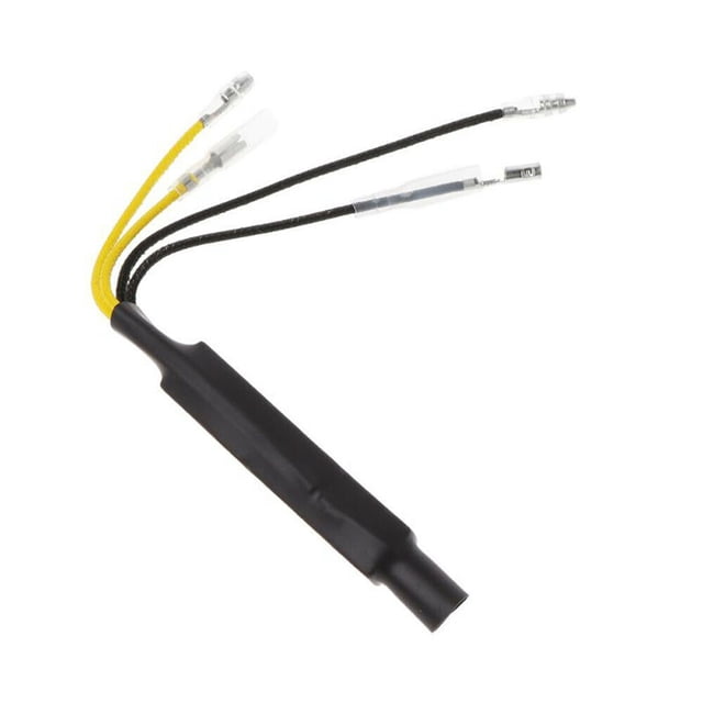 Speravity Luz de señal de giro Universal, indicador de resistencia de carga, decodificadores intermitentes, reparación de motocicletas, Accesorios para motos De un solo lado