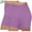 Purple, variant on Caywon 2PC Women Yoga Leggings Fashion Design Fitness Running Gym Apparel Ladies Solid Color Sports Active Three Minutes Pants Breathable Material Stretchy Fabric Comfortable Fit