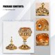 thumbnail image 5 of Incense Burner Incense Bakhoor Charcoal Incense Burner Metal Arab Censer Desktop Decor for Incense S, 5 of 5