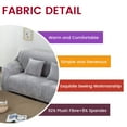 thumbnail image 4 of Topchancess Stretch Velvet Sofa Covers for 1/2/3/4 Seater Couch Covers Sofa Slipcovers Couch Protector, 4 of 7