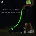thumbnail image 5 of PULLIMORE LED Dog Collar and Leash Set USB Rechargeable Glowing Pet Collar Night Walking Safety Light Up Dog Collars (L, Red), 5 of 9