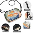 thumbnail image 3 of FORMRS Mini Crossbody Bag for Women Adjustable Shoulder Rope Travel Casual Phone Purse, Blue Goldfish Bowl, 3 of 7