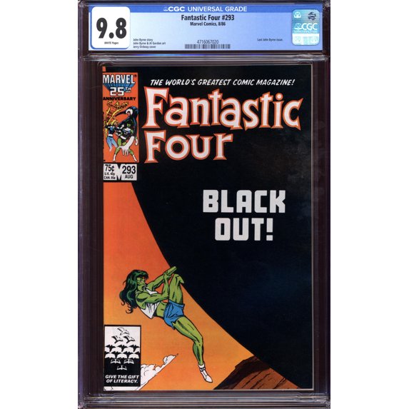 Fantastic Four #293 - CGC 9.8 Comic Book