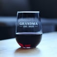 thumbnail image 2 of Bevvee Stemless Wine Glass 17 oz Bold 2025 Grandma Gifts for Wine-Loving Grandmas Wine Glasses, 2 of 2