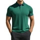 thumbnail image 1 of CAMISAS POLO FORMAL DE GOLF PARA HOMBRE DE MANGA CORTA CON COLOR DE CONTRASTE VERANO S VERDE OSCURO, 1 of 1