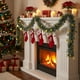 thumbnail image 5 of Guirnalda de Navidad 6.6FT Tinsel de rayas coloridas | Decoración navideña de plástico amarillo | Envoltura de árbol festiva ligera, muleta, muñeco de nieve, acento de escena de oso, 200cm,, 5 of 6