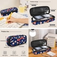 thumbnail image 5 of Jeiento Splatter Baseball Backpack and Lunch Box Set for Kids Boys 4 Piece Elementary School 17 Inch Backpack with Lunch Bag, Pencil Case, Bookmark for School Supplies, 5 of 7