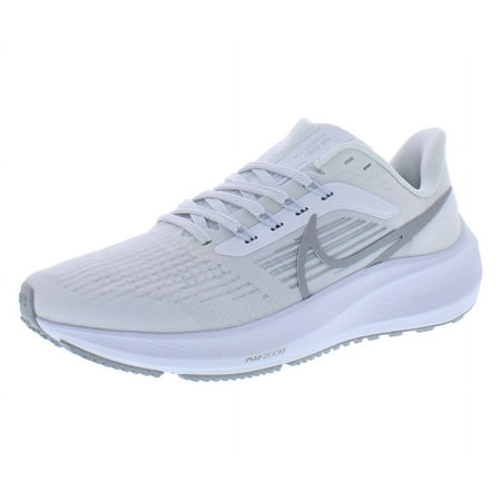 Nike Air Zoom Pegasus 39 Womens Shoes Size 8, Color: White/Metallic Silver