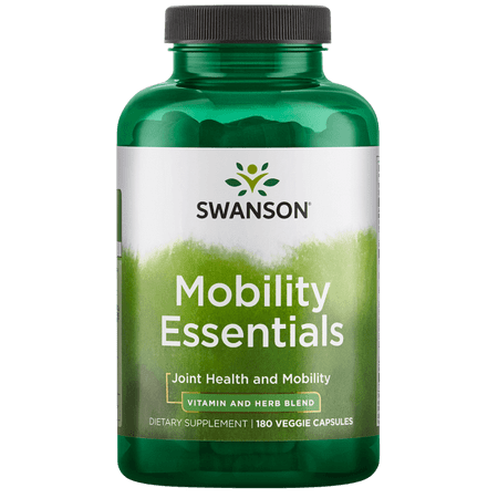 - Swanson Mobility Essentials 180 Veg Caps
