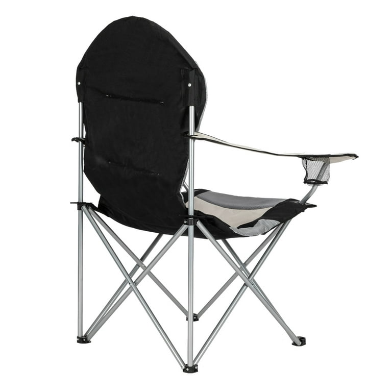 BigDean 2 x Folding Chairs, Camping Chair, Fishing Chair, Black, Robust,  Foldable, up to 120 kg, Load Capacity, Classic Folding Chair, Garden Chair,  Folding Chair for Garden and Camping - Camping 