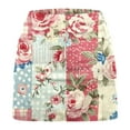 thumbnail image 4 of Uaswgudfs ​Shorts for Women: High-Waisted A-Line Artistic Floral & Summer Shorts - Lightweight Casual Fashion Bottoms Pink S, 4 of 7