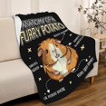 thumbnail image 5 of Funny Guinea Pig Anatomy Blanket,Cute Guinea Pig Gifts, for Kids,Soft Plush Flannel Animal Quilts for Bed Sofa Bed Couch Room Decorations 50 in x 40 in Small for Children, 5 of 6