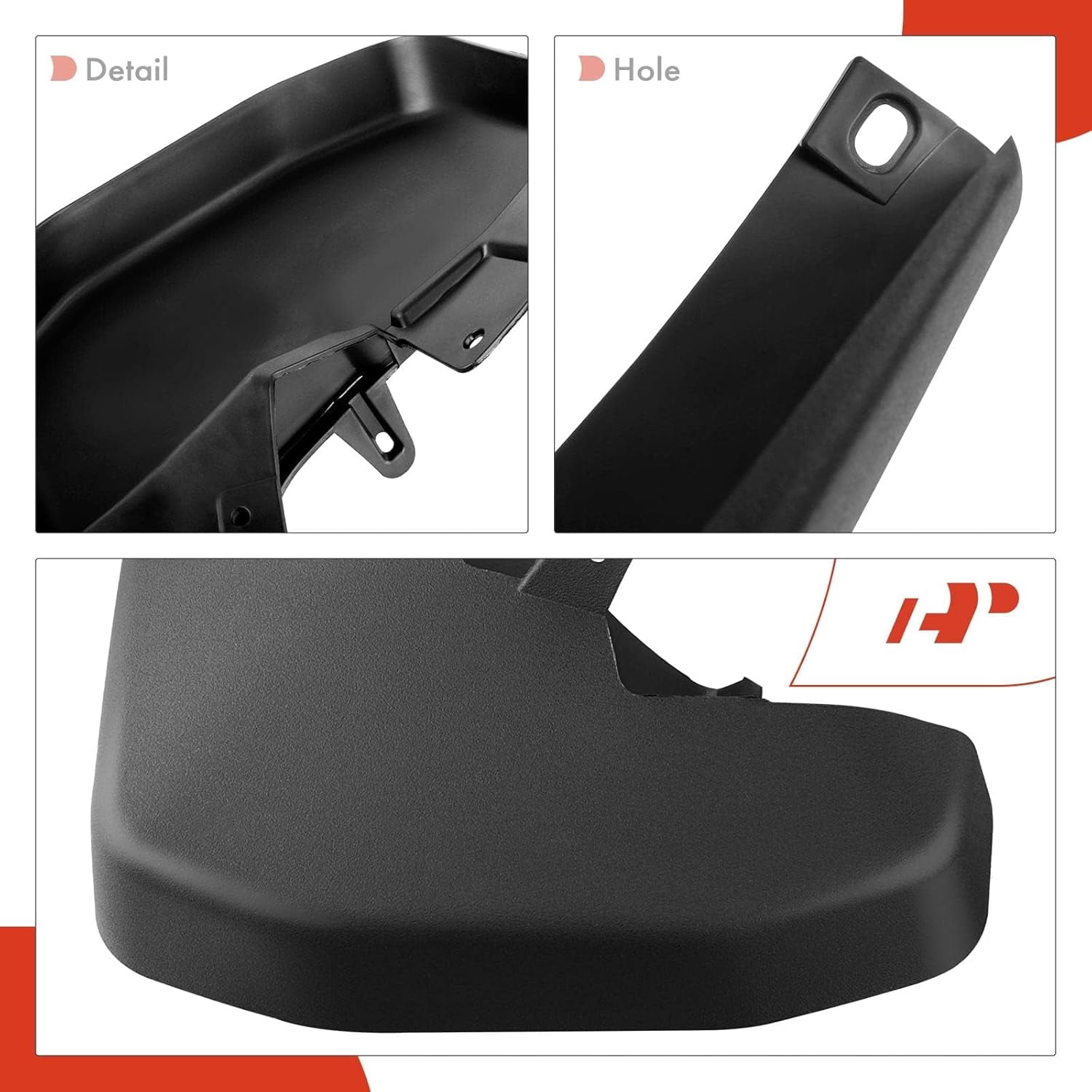 A-Premium Splash Guard Mud Flaps Replacement for Nissan Frontier 2005-2019 4-PC Set