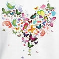 thumbnail image 3 of CafePress - Heart Of Butterflies Hoodie - Pullover Hoodie, Hooded Sweatshirt, 3 of 4