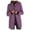 A-Light Purple, variant on 2025 Women's Autumn Winter Vintage Girls Wool Blend Coat Solid Color Button Up Butter Blend Winter Jackets Stand Collar Wool Coat