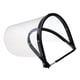 thumbnail image 4 of 1 pieza protección ocur casco-visera protección mm Baoblaze Claro protector facial para casco, 4 of 8