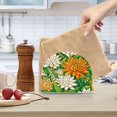 thumbnail image 6 of Napkin Holder Elegance Flowers Pattern Thick U Shape Acrylic Non Slip Space Saving for Kitchen, 6 of 9