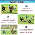 thumbnail image 3 of EcoNesxp 1ft Cooperation Elastic Band Tug of War Rope Adult Portable Teamwork Exercise Loop Resistance Band for Party Games Playground Activities 4m 157in / 13in, 3 of 5