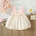 thumbnail image 6 of Otqutp Toddler Girls T Shirt Dress Little Girls Sleeveless Bowknot Ruffles Princess Dress Dance Party Dresses Clothes With Big Bow, 6 of 9