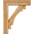 thumbnail image 3 of Ekena Millwork 8"W x 34"D x 42"H Merced Block Rough Sawn Bracket w/ Offset Brace, Western Red Cedar, 3 of 25
