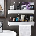 thumbnail image 4 of Space-saving Wall Mountable Pegboard Bins, Parts Storage Box For Organizing Hardware Attachments, Ideal For Smooth Surfaces Like Tile, Marble And Glass, Magnetic Design For Easy Installation, 4 of 6