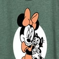 thumbnail image 3 of Disney Classics - Minnie And Figaro - Women's Short Sleeve Graphic T-Shirt, 3 of 5