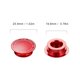 thumbnail image 5 of Cubierta impermeable para manivela de placa de dientes de bicicleta, lado derecho, 170mm (rojo), 5 of 8