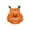 Orange, variant on My First Halloween Baby Boy Outfit Pumpkin Sleeveless Corduroy Overall Romper Fall Clothes